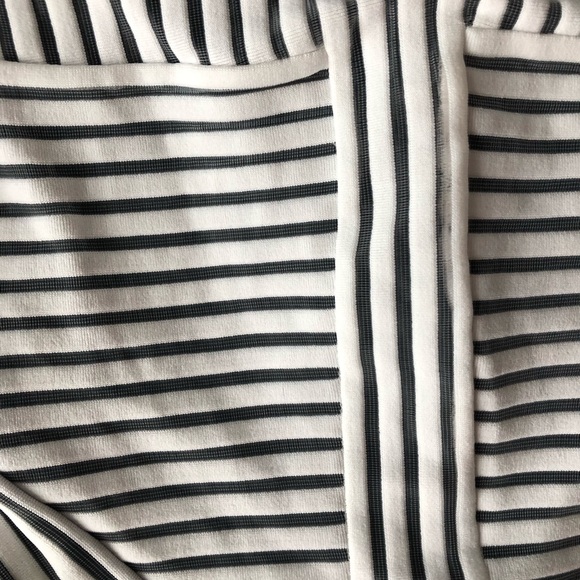 Stripe Scoop Peplum Shirt - Picture 3 of 3